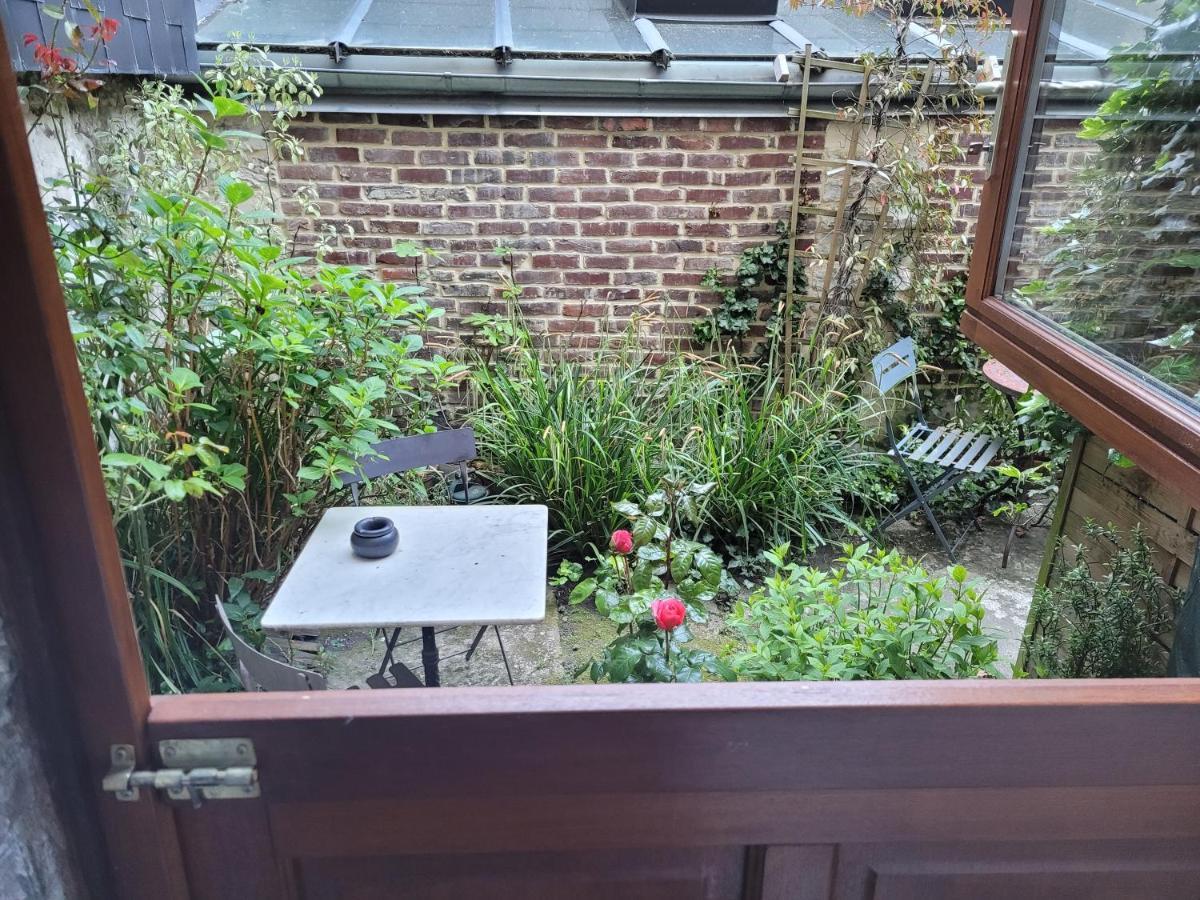 My Little Garden -Parking Gratuit 500M -Coeur Historique -La Clef De Honfleur Lejlighed Eksteriør billede